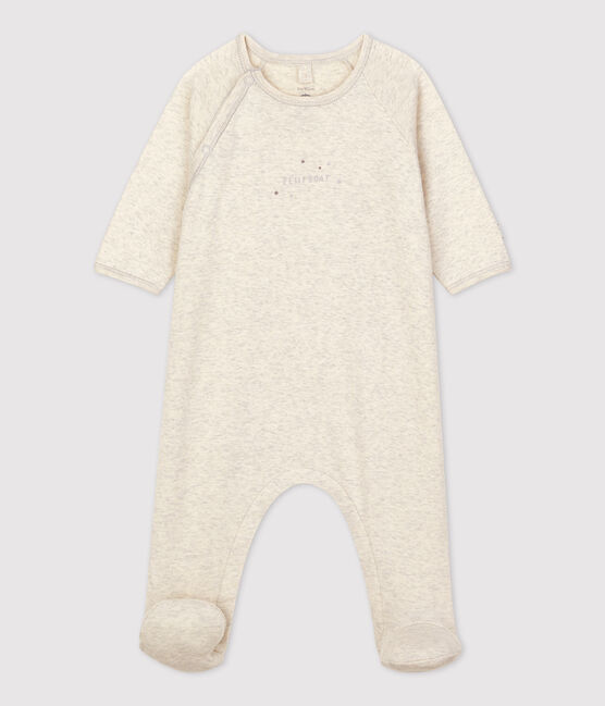 Dors-bien bébé en coton biologique beige MONTELIMAR CHINE