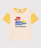 T-shirt met print van jersey voor jongens geel AVALANCHE/ NECTAR