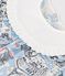 Jurk met Parijs-print van popeline voor baby's wit MARSHMALLOW/wit MULTICO
