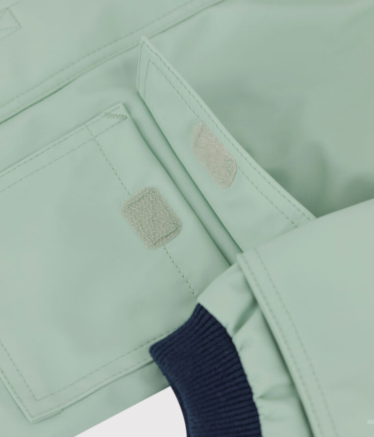 ICONISCHE OLIEJAS VAN GERECYCLEDE STOF VOOR BABY'S groen HERBIER