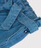 Meisjesshort van lichte spijkerstof blauw DENIM CLAIR
