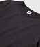 Iconisch Dames T-shirt met ronde hals zwart NOIR/ ARGENT