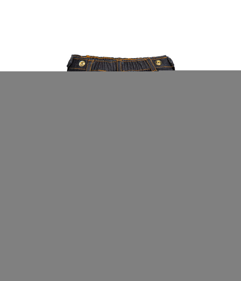 Pantalon b&eacute;b&eacute; fille en denim bleu Jean