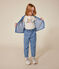 Blouse manches longues en denim enfant fille bleu DENIM CLAIR