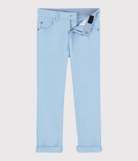 Pantalon en serge enfant garçon bleu JASMIN