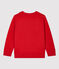 Molton jongens sweatshirt rood