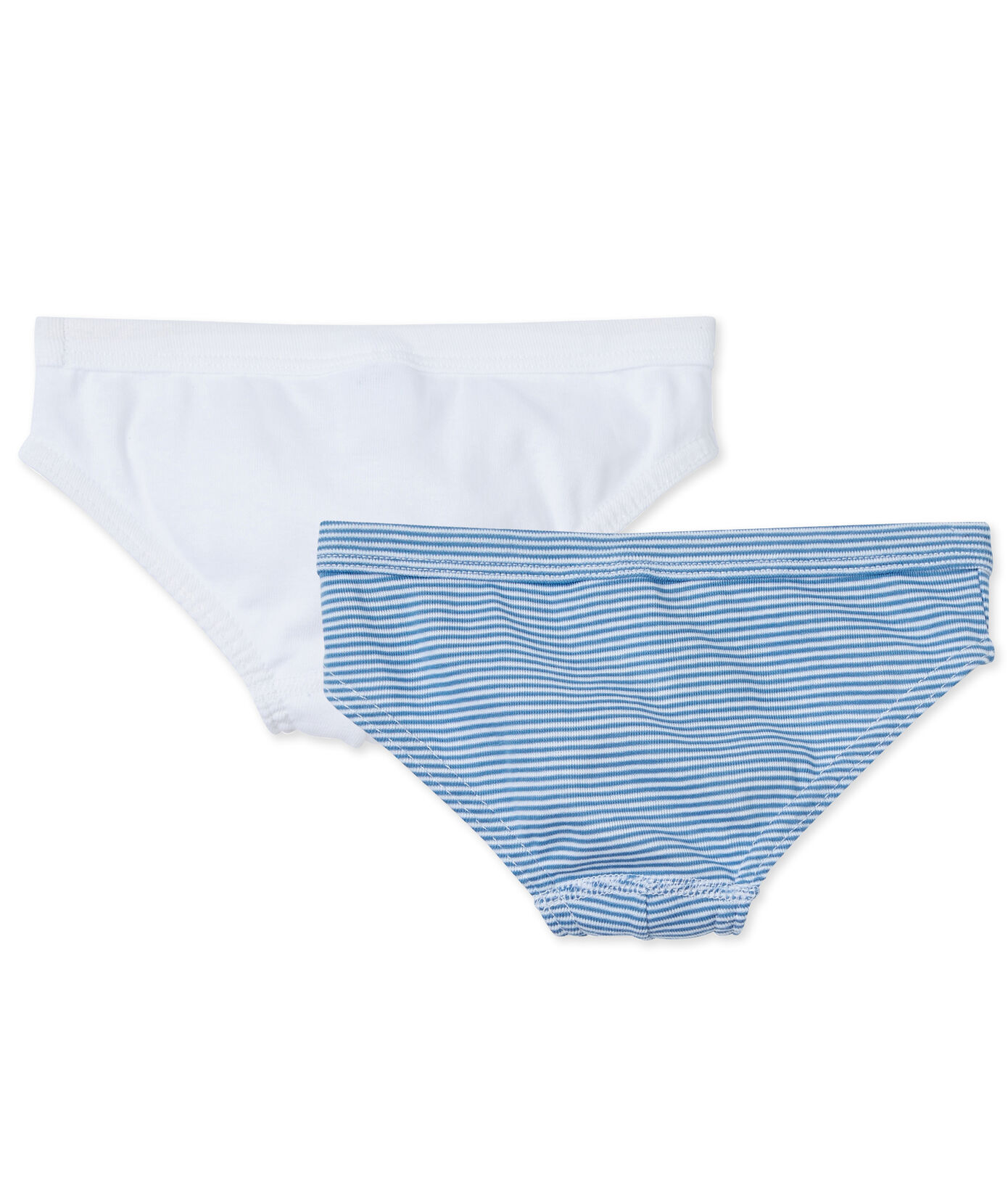 Slips Garçon Petit Bateau - Lot De 3 En Coton, Confortables Et Respirants, Design Assorti