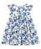 Robe mc imprimee bebe fille blanc MARSHMALLOW/blanc MULTICO
