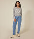 Fleece sweatshirt voor dames