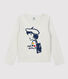 Katoenen meisjes t-shirt met lange mouwen