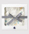 Coffret cadeau naissance fleurs bébé en coton biologique variante 1