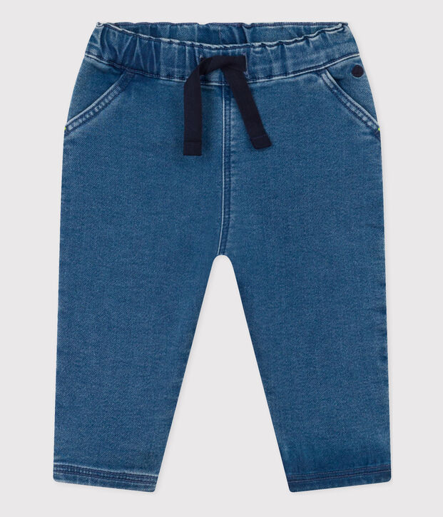 Ecovriendelijke denim babyjeans blauw