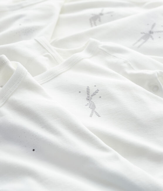 Set van 5 babybody's in biokatoen variante 1