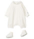 Set pakjes en babyschoentjes van luiermateriaal
