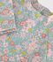 T-shirt met bloemenprint en uv-bescherming voor baby's blauw/multicouleur