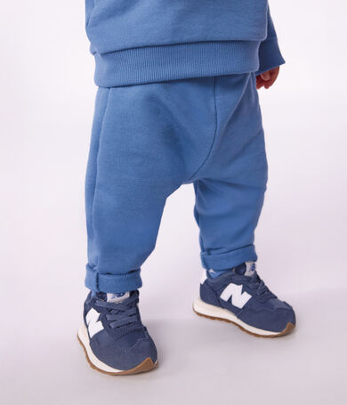 Pantalon de jogging b&eacute;b&eacute; mixte en coton uni