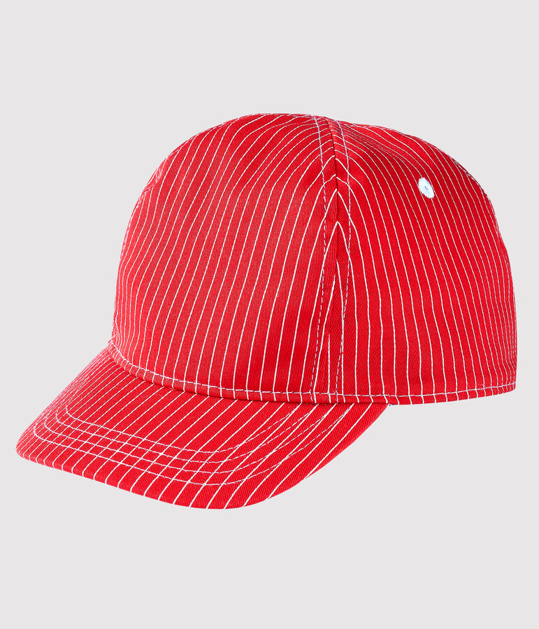 Casquette b&eacute;b&eacute; mixte rouge/blanc