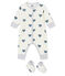 Ensemble nuit bébé fille blanc MARSHMALLOW/bleu ASTRO