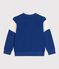 Katoenen sweatshirt voor kinderen blauw CREPUSCULE/ MILK
