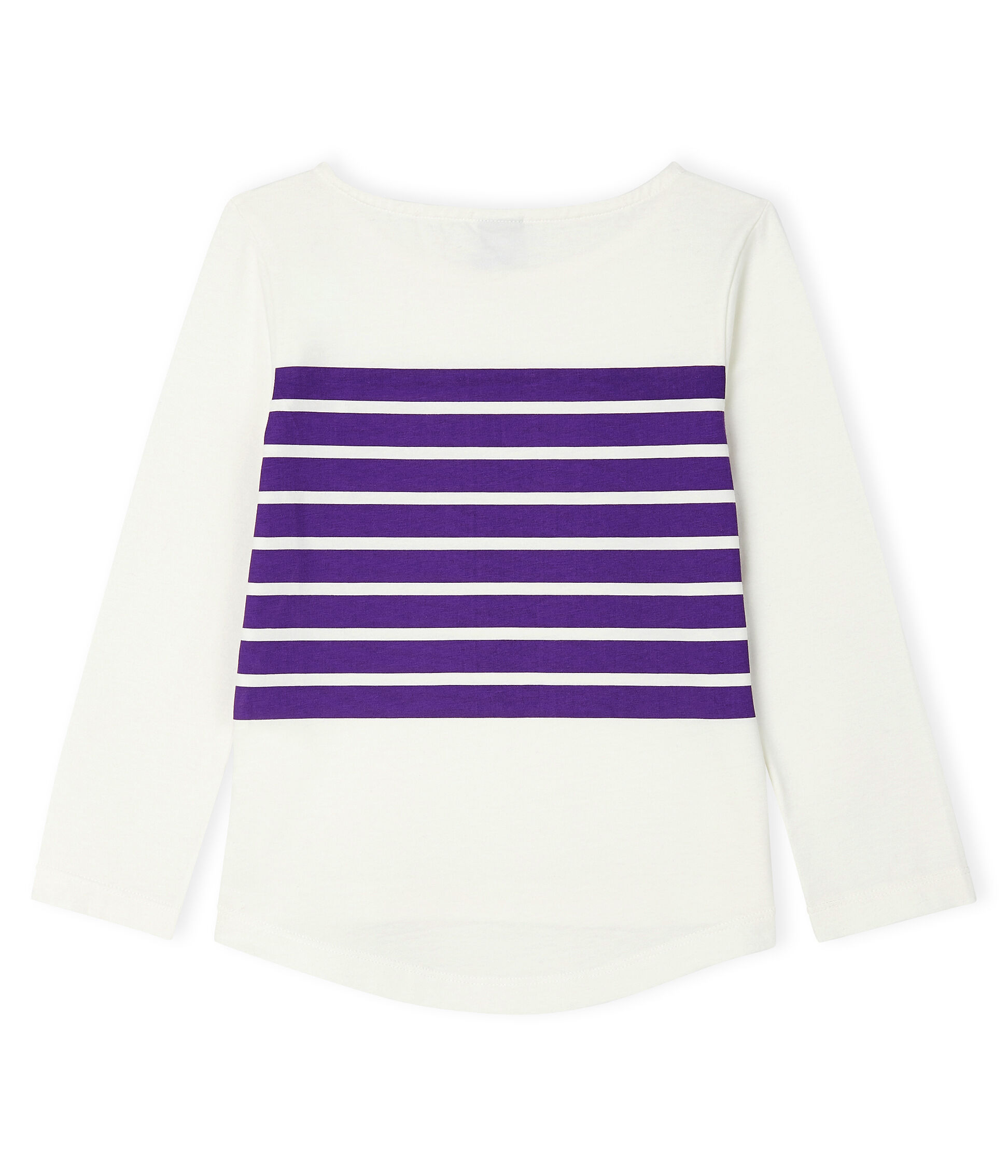 t shirt enfant violet