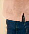 Tee-shirt Le Droit col rond en lin femme rose SALINE
