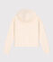 Sweatshirt à capuche en molleton Femme écru AVALANCHE