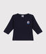 Katoenen T-shirt met lange mouwen voor baby's