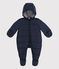 Combipilote bébé en matière recyclée bleu SMOKING