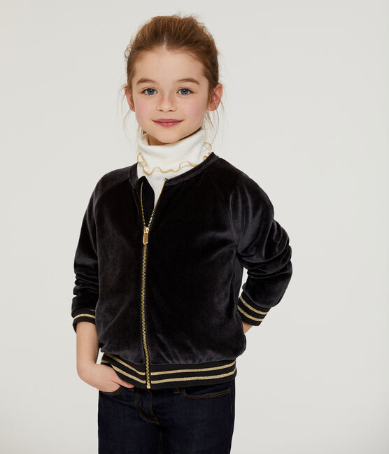 Cardigan enfant fille noir NOIR