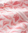 Pyjama voor babymeisjes roze VIENNE/wit MULTICO