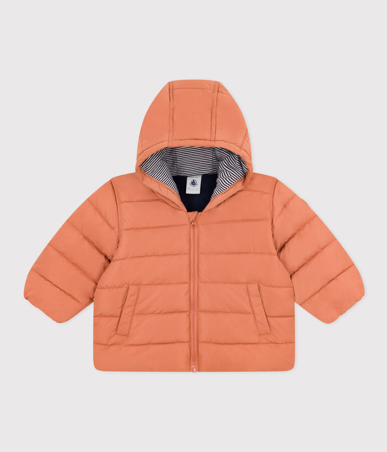 Donsjekker met fleecevoering voor baby's roze