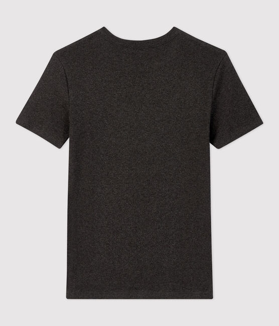 Tijdloos dames-T-shirt met ronde hals in biokatoen grijs CITY CHINE