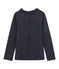 Meisjet tee-shirtmet lange mouwen en milleraies strepen blauw SMOKING/geel OR