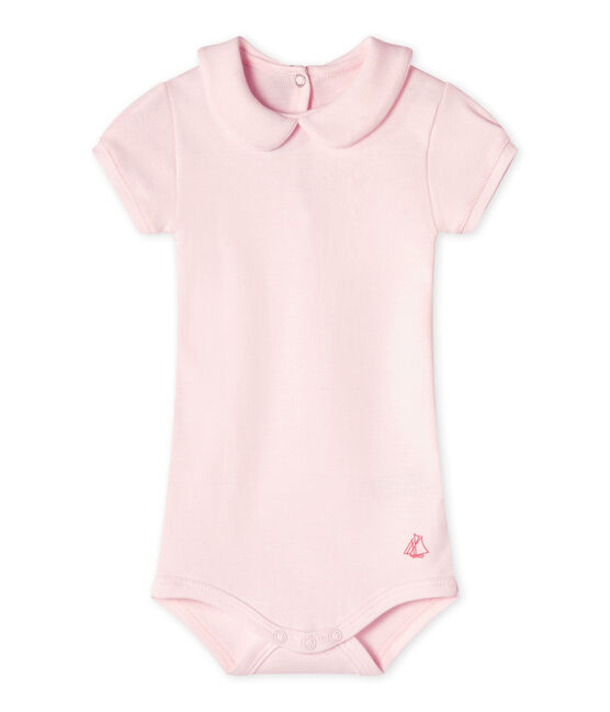 Body bébé fille à col rose Vienne