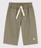 Bermuda en coton enfant garçon vert MARECAGE