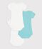 Lot de 3 bodies manches courtes en coton multicouleur