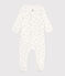 Bodyjama nuages en tubique blanc MARSHMALLOW/blanc MULTICO