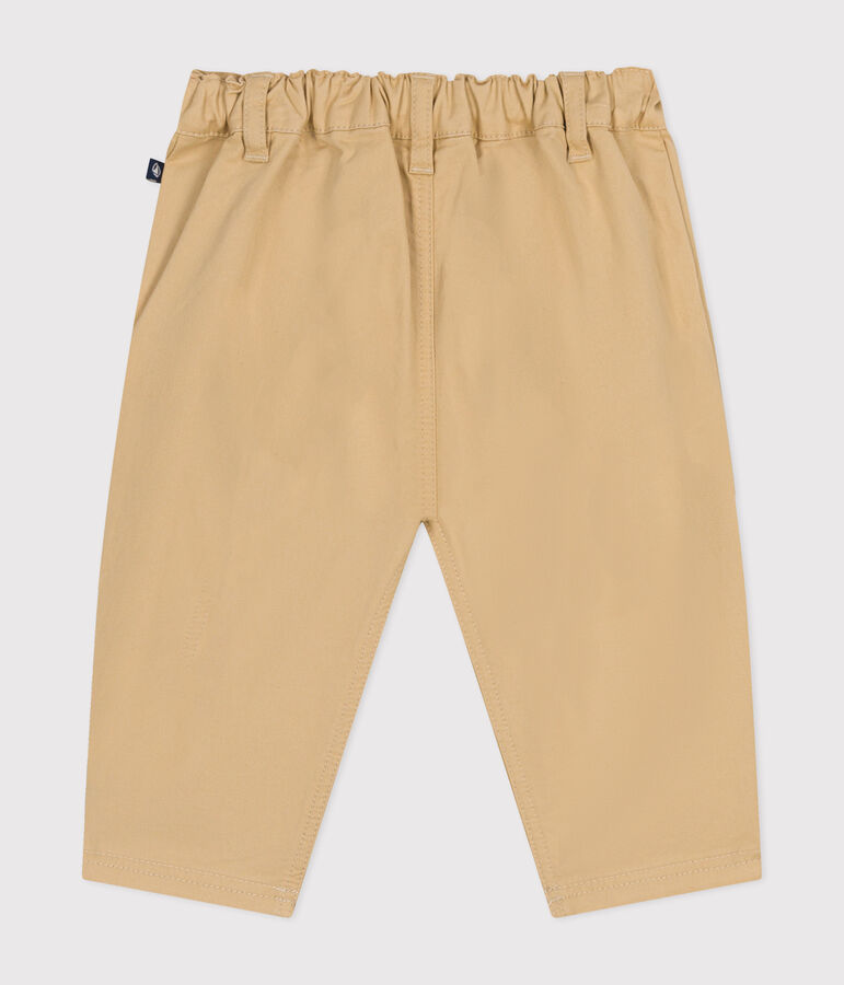 Pantalon en serge b&eacute;b&eacute; beige