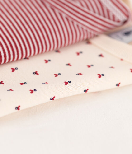 Set van 3 katoenen body's met lange mouwen voor baby's variante 1