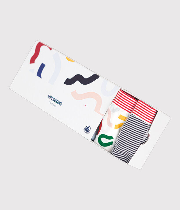 Set met vijf boxershorts van katoen voor kinderen multicouleur