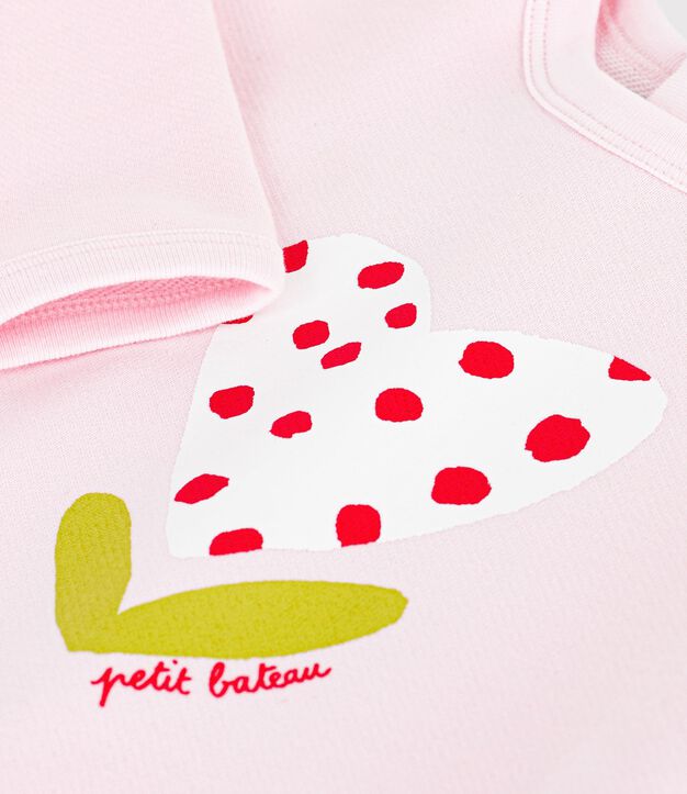 Baby katoenen sweatshirt met print BARELY