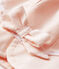 Capeline en twill bébé fille rose FLEUR