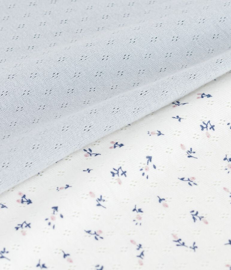 Lot de chemises &agrave; bretelles femme en coton ajour&eacute; multicouleur