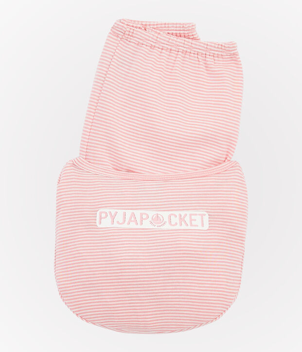 Lot de 2 pyjamas petite fille en c&ocirc;te multicouleur