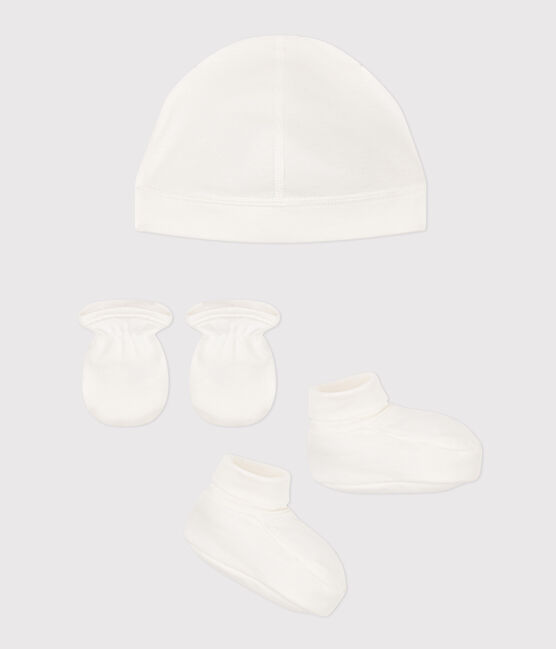Set met muts, sokjes en wanten voor baby's variante 1