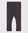 Babylegging van geribd breisel. grijs DUMBO
