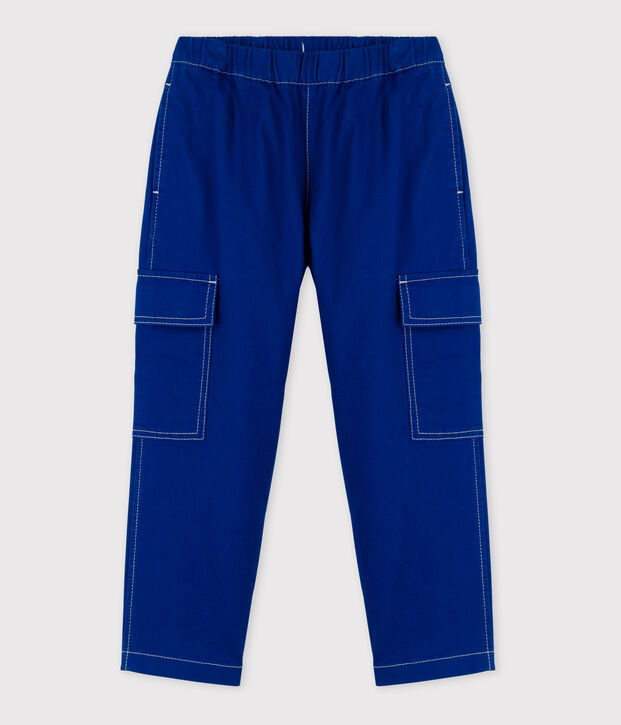 Cargobroek voor meisjes / jongens blauw