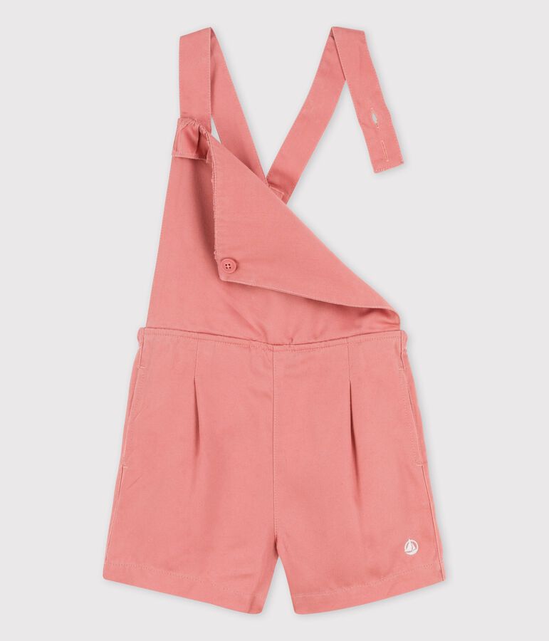 Combishort in lyocell voor meisje. roze PAPAYE