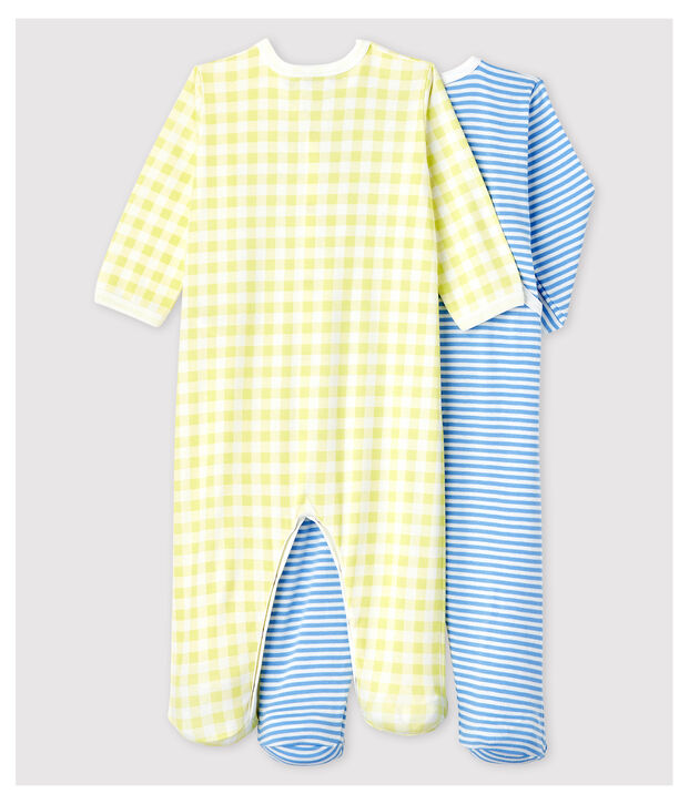 Set van 2 katoenen pyjama's multicouleur