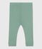 Legging bébé en coton uni SAULE